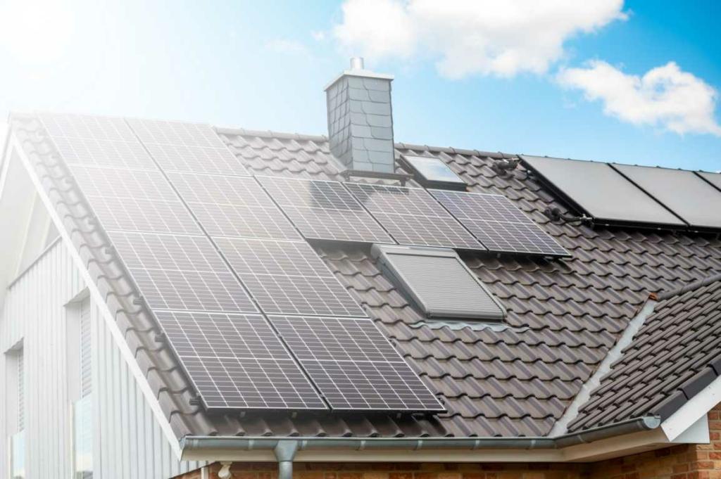 Eine Solaranlage auf dem Hausdach lohnt sich.
